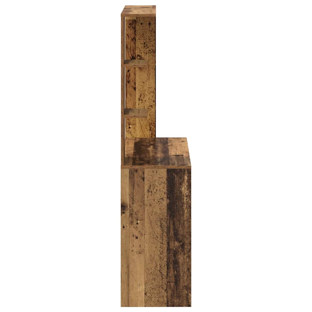 vidaXL Schreibtisch Altholz 78,5 x 37 x 154,5 cm Holzwerkstoff