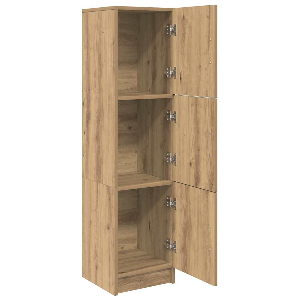 Highboard Artisan-Eiche 31,5 x 32 x 122,5 cm