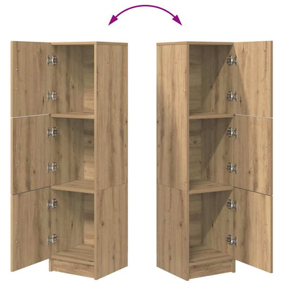 Highboard Artisan-Eiche 31,5 x 32 x 122,5 cm