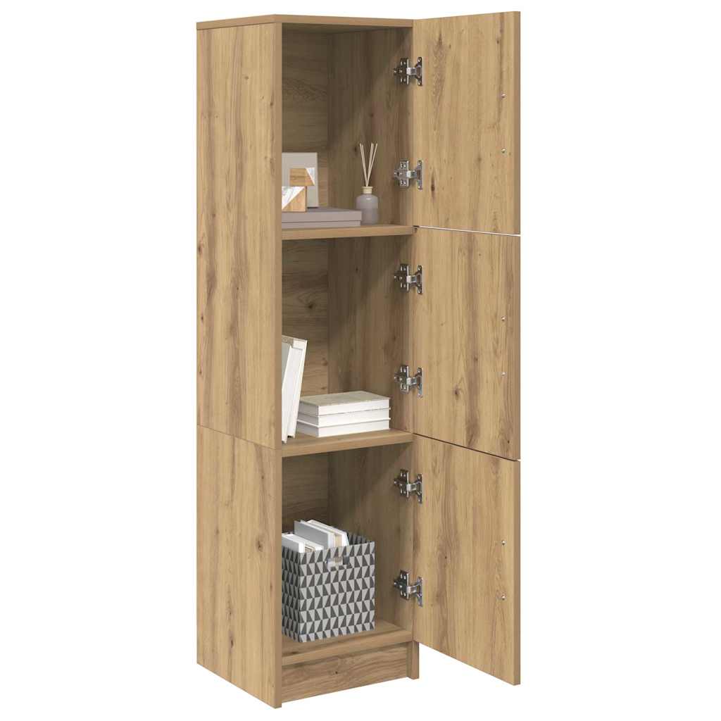 Highboard Artisan-Eiche 31,5 x 32 x 122,5 cm