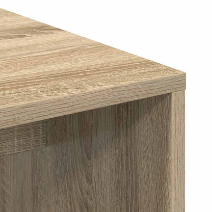 vidaXL Schreibtisch Sonoma-Eiche 102 x 50 x 124 cm Holzwerkstoff