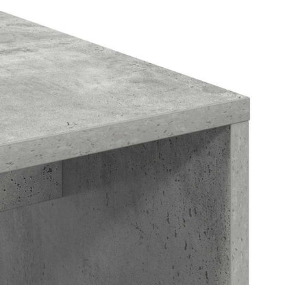 vidaXL Schreibtisch Beton Grau 102 x 50 x 124 cm Holzwerkstoff