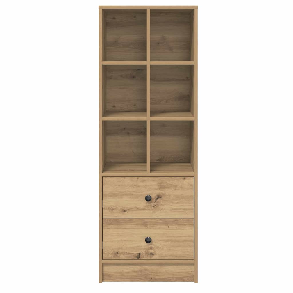 Highboard mit Schubladen Artisan-Eiche 45,5 x 34 x 127 cm