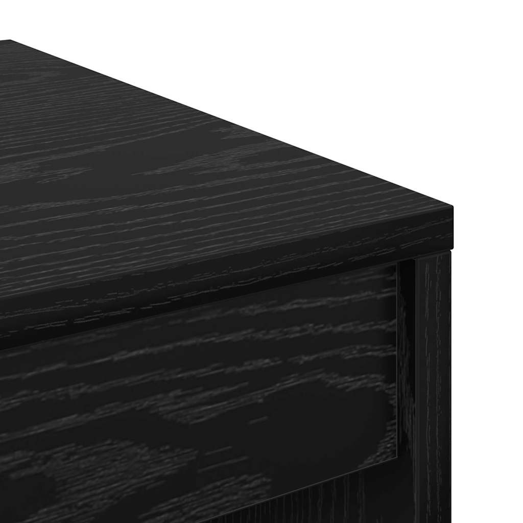 vidaXL Schreibtisch Schwarz Eichen-Optik 60 x 40 x 76 cm