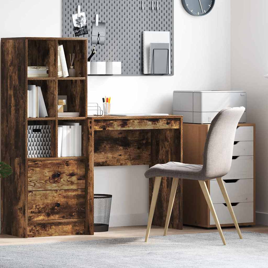 vidaXL Schreibtisch Geräucherte Eiche 70 x 40 x 76 cm