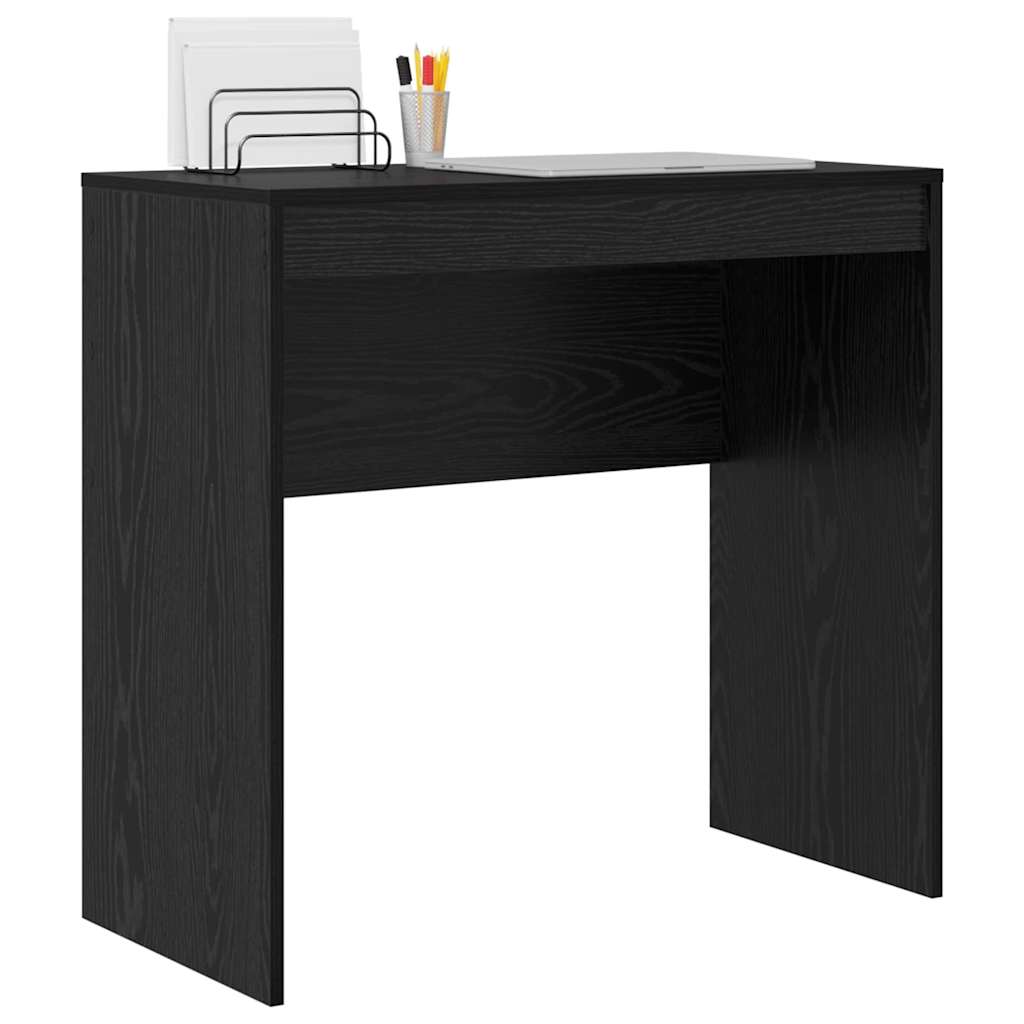 vidaXL Schreibtisch Schwarz Eichen-Optik 80 x 40 x 76 cm