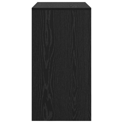 vidaXL Schreibtisch Schwarz Eichen-Optik 80 x 40 x 76 cm