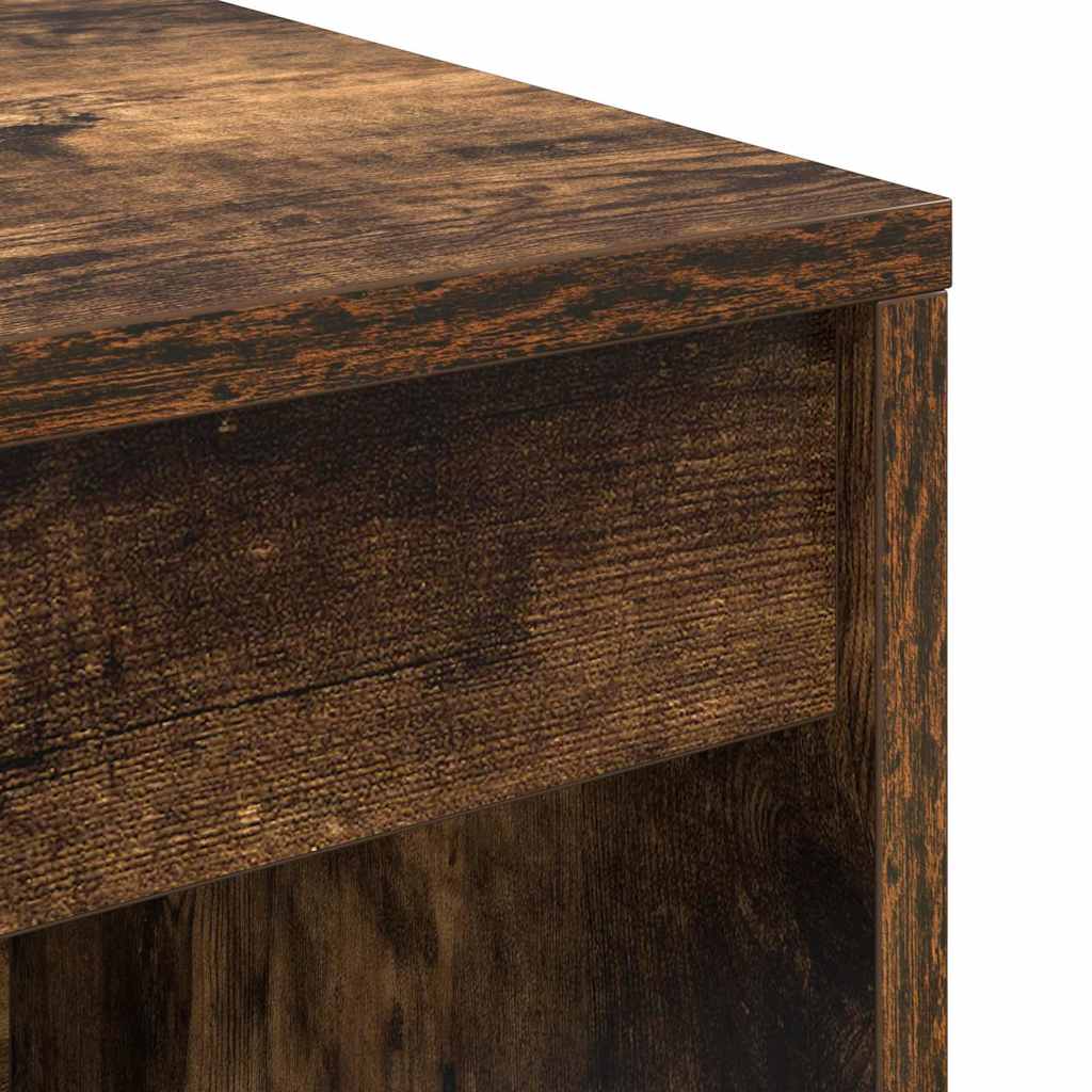 vidaXL Schreibtisch Geräucherte Eiche 80 x 40 x 76 cm