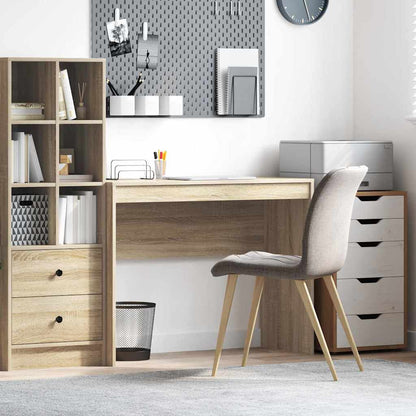 vidaXL Schreibtisch Sonoma-Eiche 100 x 40 x 76 cm
