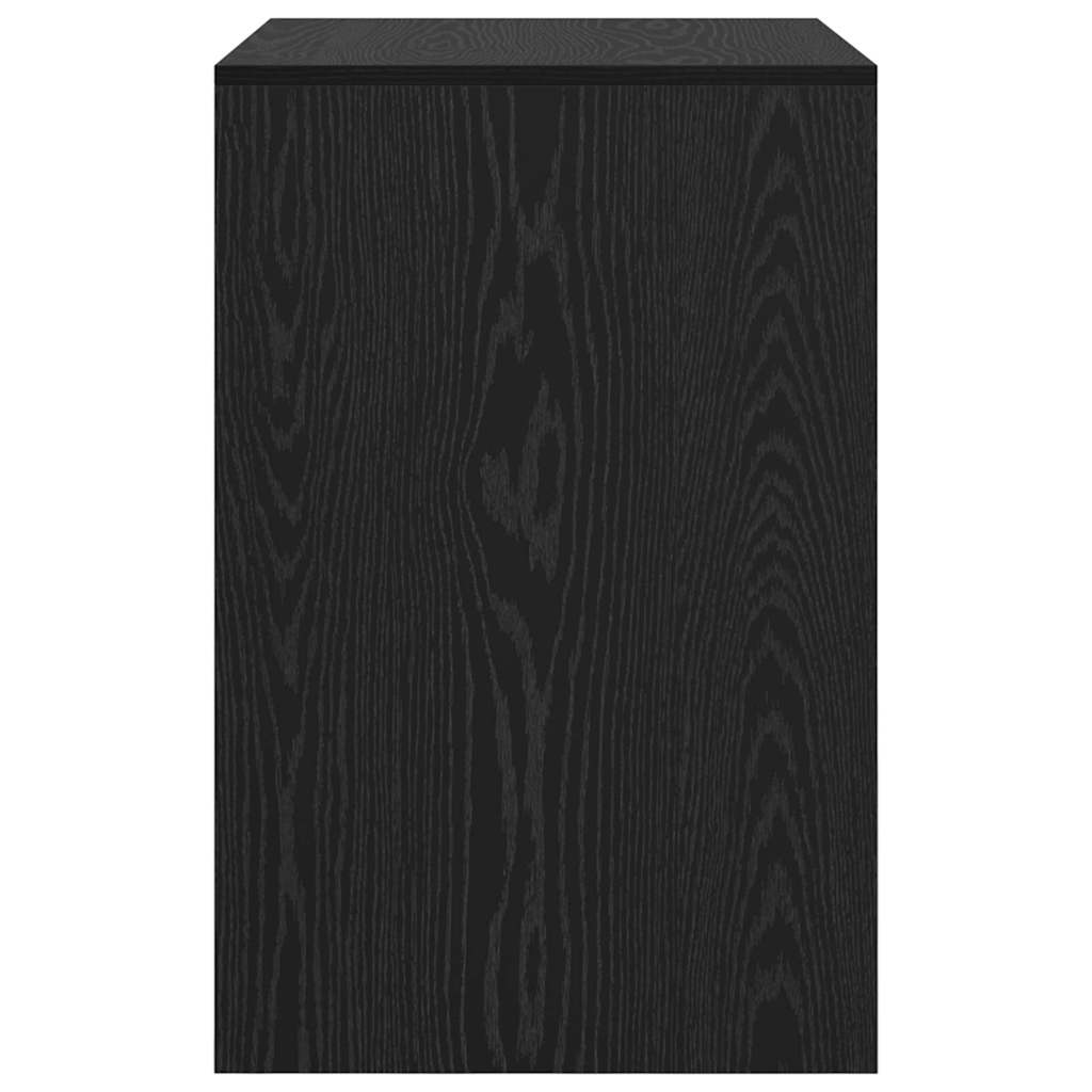 vidaXL Schreibtisch Schwarz Eichen-Optik 70 x 50 x 76 cm