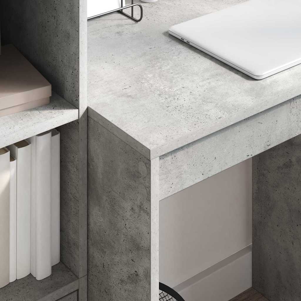 vidaXL Schreibtisch Beton Grau 70 x 50 x 76 cm