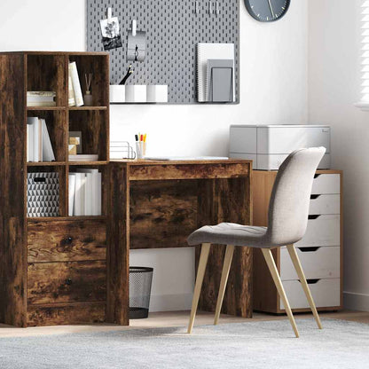 vidaXL Schreibtisch Geräucherte Eiche 70 x 50 x 76 cm