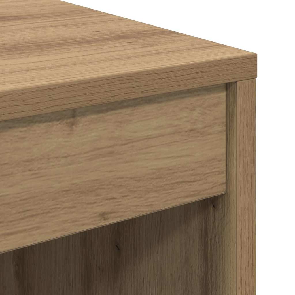 vidaXL Schreibtisch Artisan-Eiche 70 x 50 x 76 cm