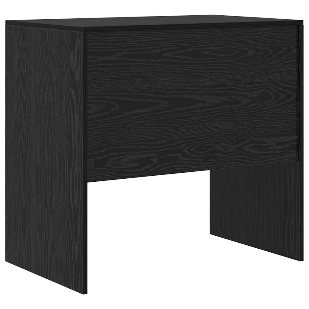 vidaXL Schreibtisch Schwarz Eichen-Optik 80 x 50 x 76 cm