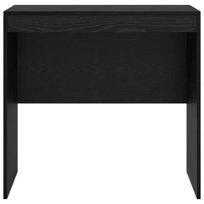 vidaXL Schreibtisch Schwarz Eichen-Optik 80 x 50 x 76 cm
