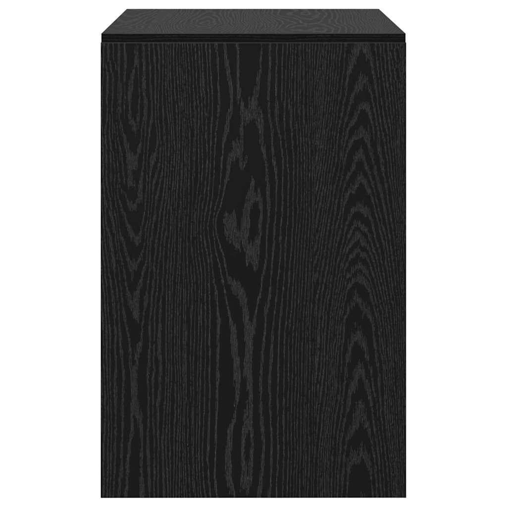 vidaXL Schreibtisch Schwarz Eichen-Optik 80 x 50 x 76 cm
