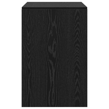 vidaXL Schreibtisch Schwarz Eichen-Optik 80 x 50 x 76 cm