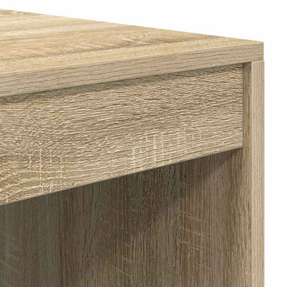 vidaXL Schreibtisch Sonoma-Eiche 80 x 50 x 76 cm