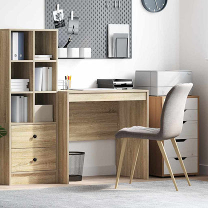 vidaXL Schreibtisch Sonoma-Eiche 80 x 50 x 76 cm