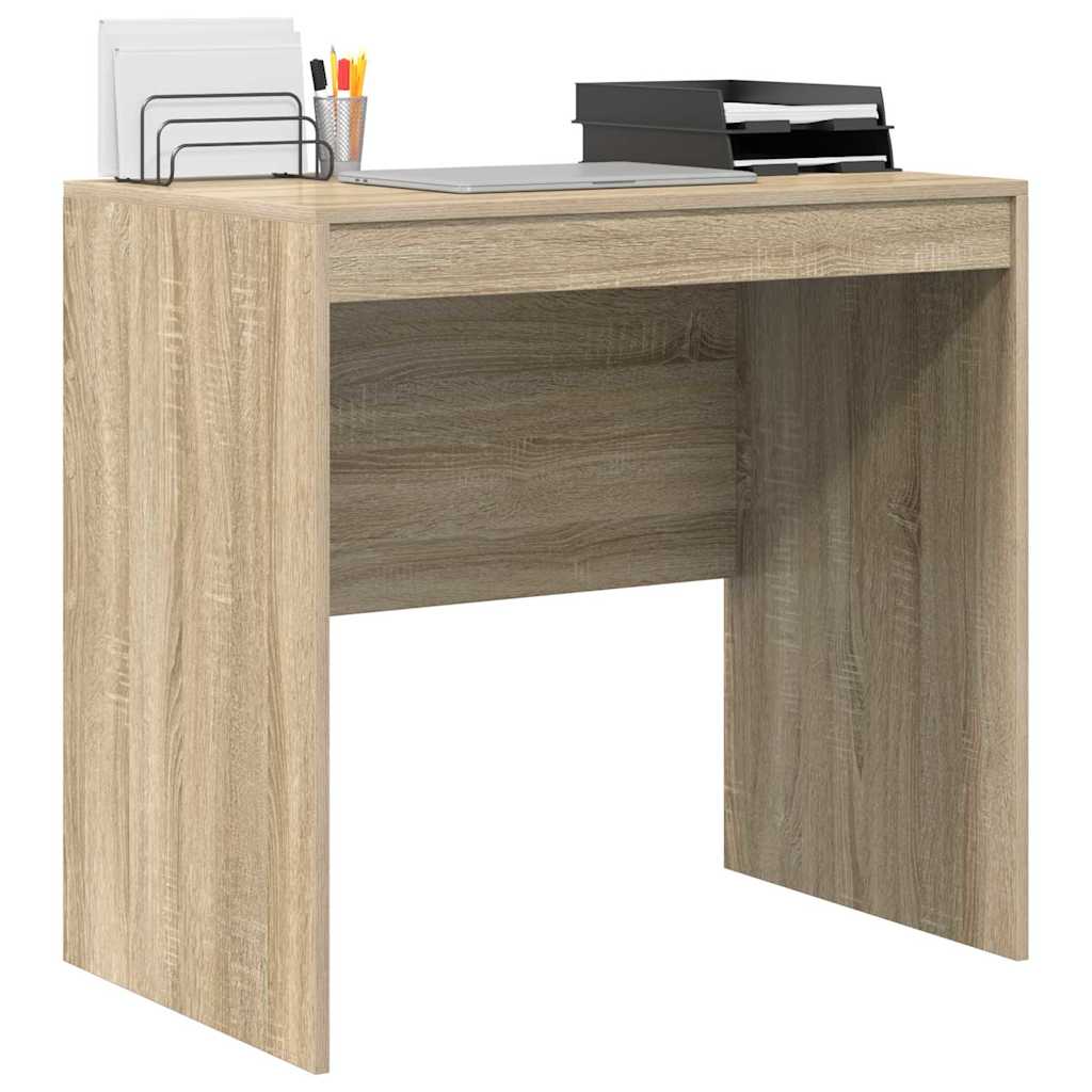vidaXL Schreibtisch Sonoma-Eiche 80 x 50 x 76 cm