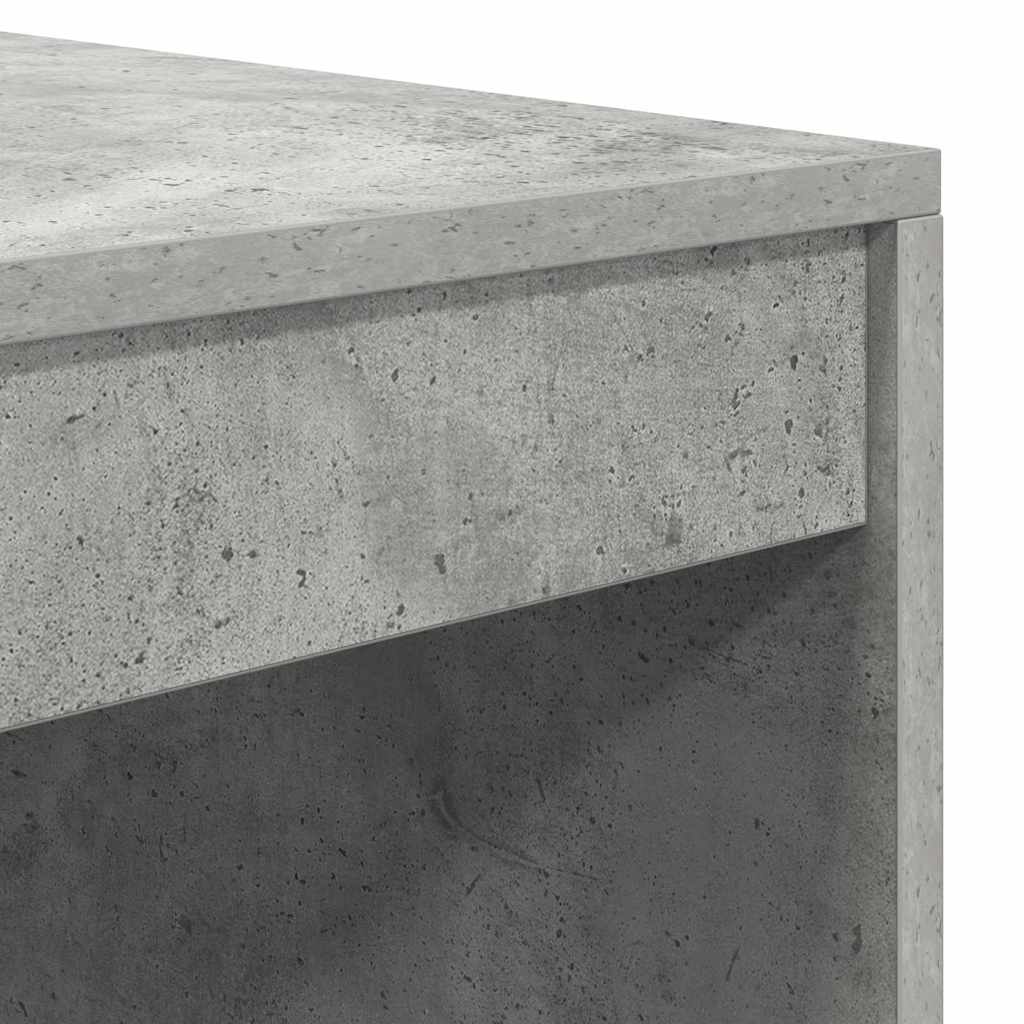 vidaXL Schreibtisch Beton Grau 80 x 50 x 76 cm