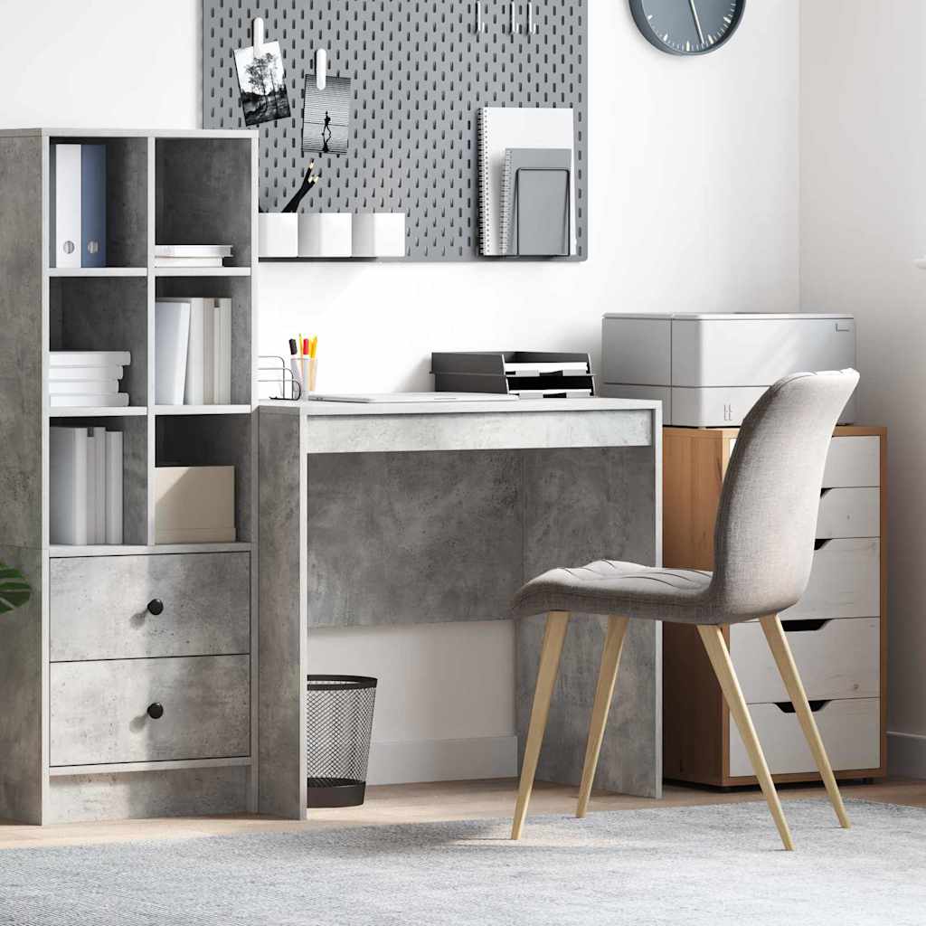 vidaXL Schreibtisch Beton Grau 80 x 50 x 76 cm