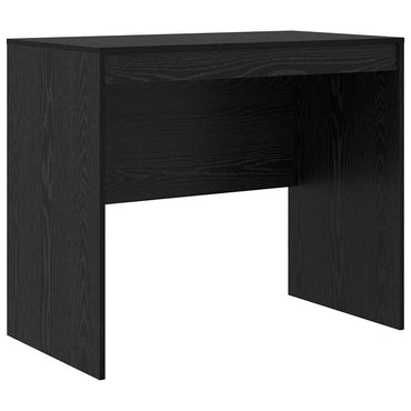 Schreibtisch Schwarz Eichen-Optik 90 x 50 x 76 cm
