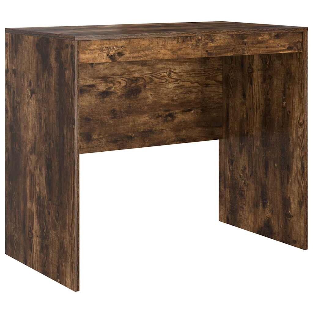 vidaXL Schreibtisch Geräucherte Eiche 90 x 50 x 76 cm