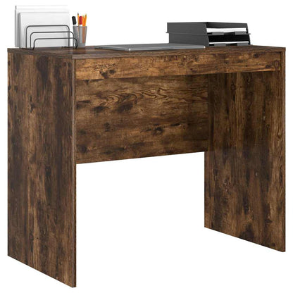 vidaXL Schreibtisch Geräucherte Eiche 90 x 50 x 76 cm