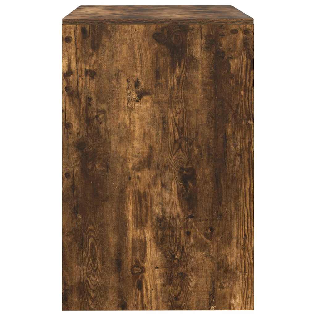 vidaXL Schreibtisch Geräucherte Eiche 90 x 50 x 76 cm