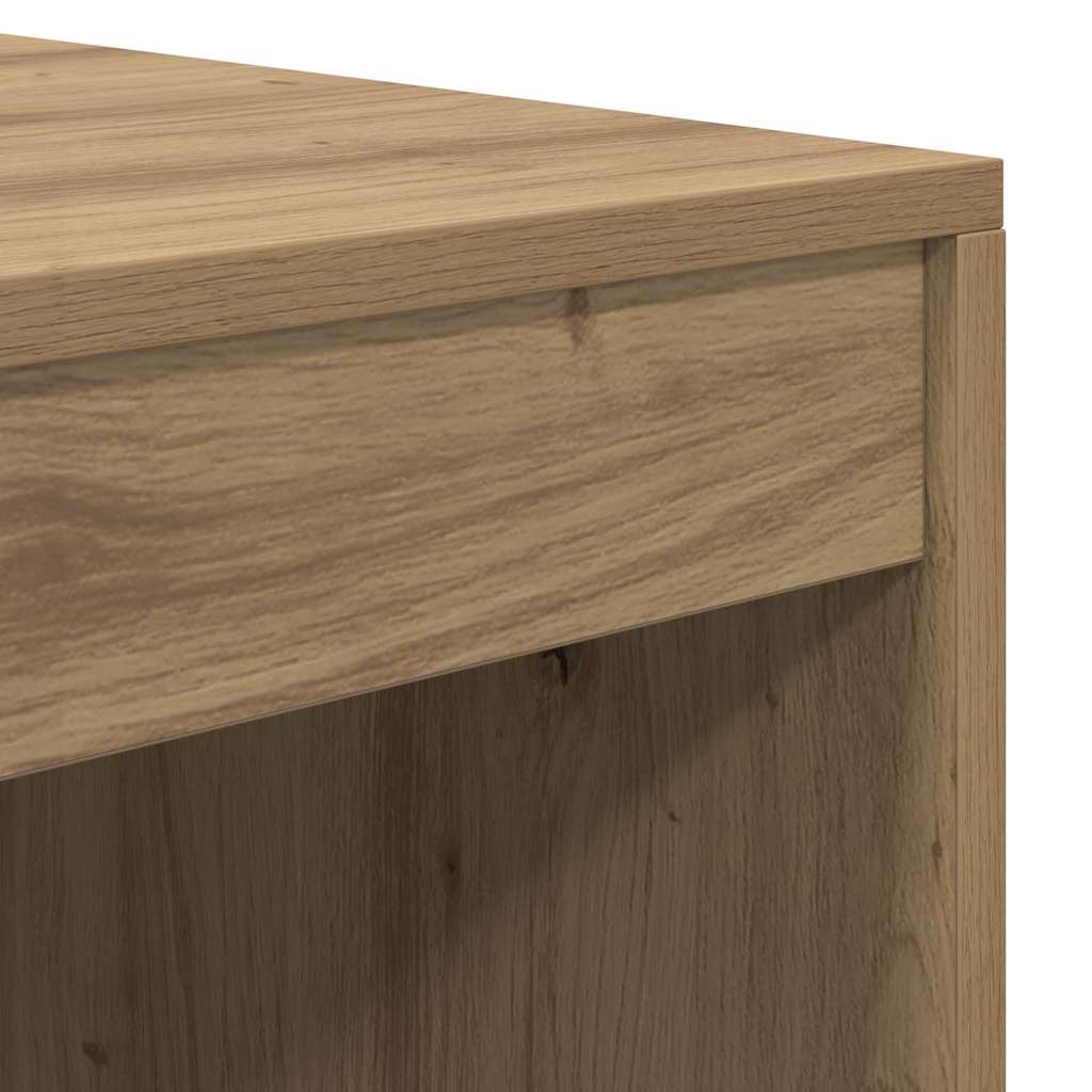 vidaXL Schreibtisch Artisan-Eiche 90 x 50 x 76 cm