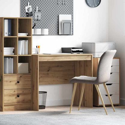 vidaXL Schreibtisch Artisan-Eiche 90 x 50 x 76 cm