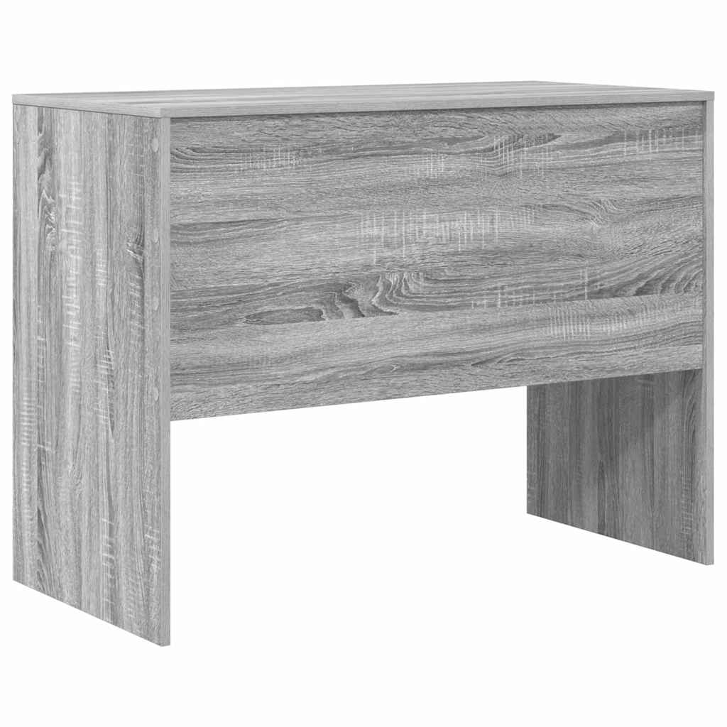 vidaXL Schreibtisch Graues Sonoma 100 x 50 x 76 cm