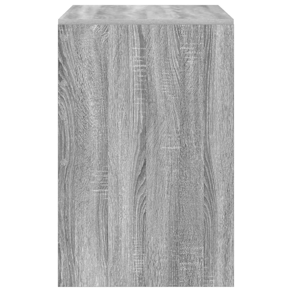 vidaXL Schreibtisch Graues Sonoma 100 x 50 x 76 cm