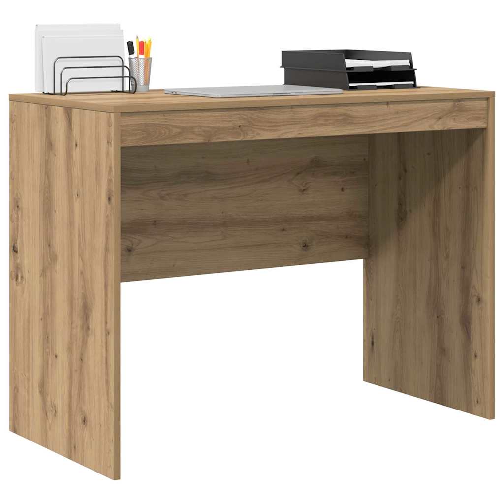 vidaXL Schreibtisch Artisan-Eiche 100 x 50 x 76 cm
