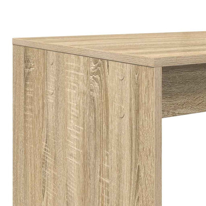 vidaXL Schreibtisch Sonoma-Eiche 108 x 55 x 103.5 cm Holzwerkstoff