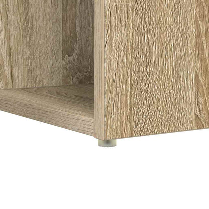 vidaXL Schreibtisch Sonoma-Eiche 108 x 55 x 103.5 cm Holzwerkstoff