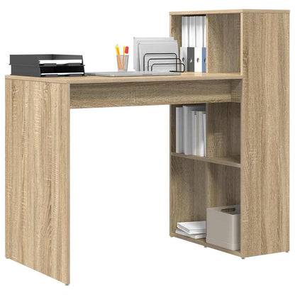 vidaXL Schreibtisch Sonoma-Eiche 108 x 55 x 103.5 cm Holzwerkstoff