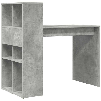 vidaXL Schreibtisch Beton Grau 108 x 55 x 103.5 cm Holzwerkstoff