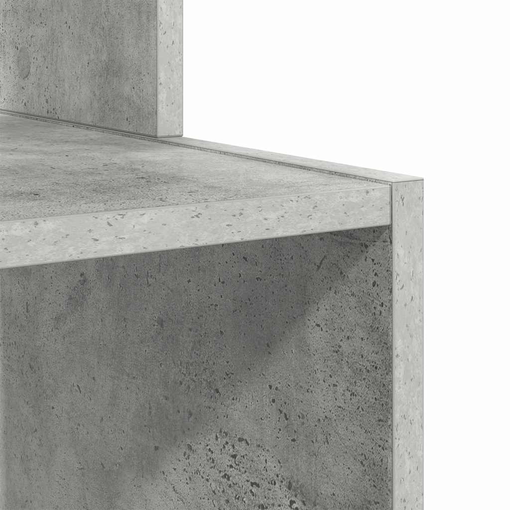vidaXL Schreibtisch Beton Grau 106 x 41 x 88.5 cm Holzwerkstoff