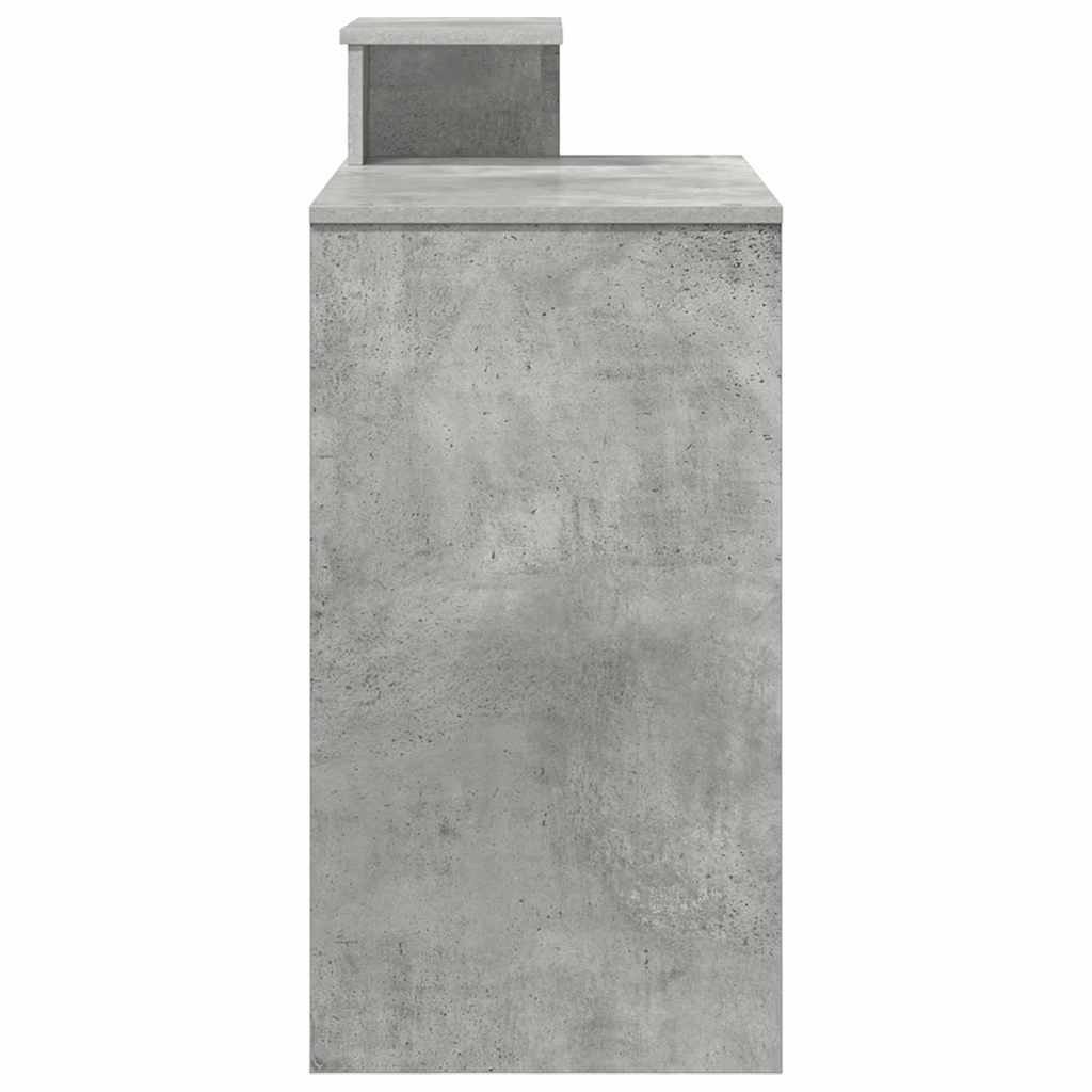 vidaXL Schreibtisch Beton Grau 106 x 41 x 88.5 cm Holzwerkstoff