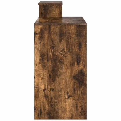 vidaXL Schreibtisch Geräucherte Eiche 106 x 41 x 88.5 cm Holzwerkstoff