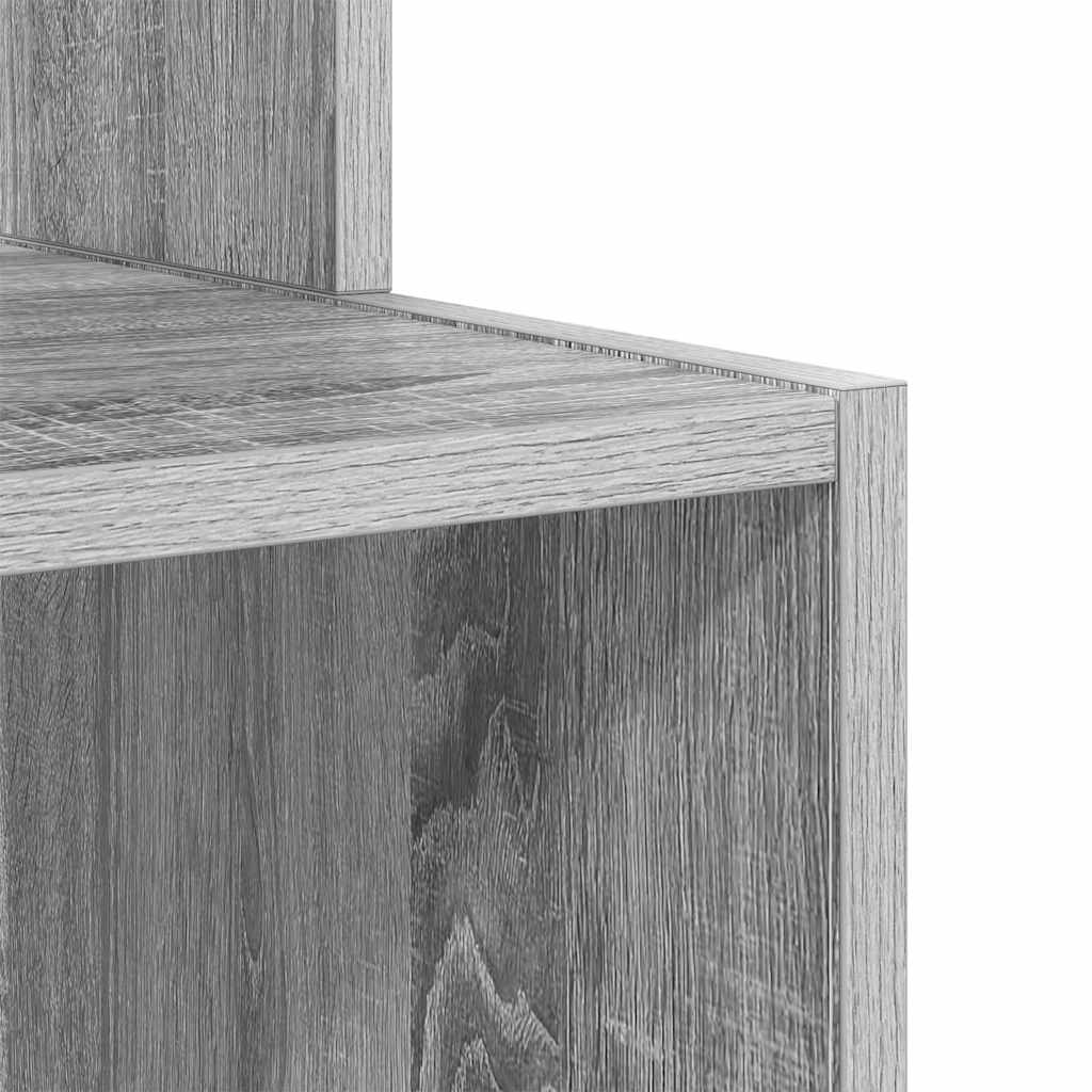 vidaXL Schreibtisch Graues Sonoma 106 x 41 x 88.5 cm Holzwerkstoff
