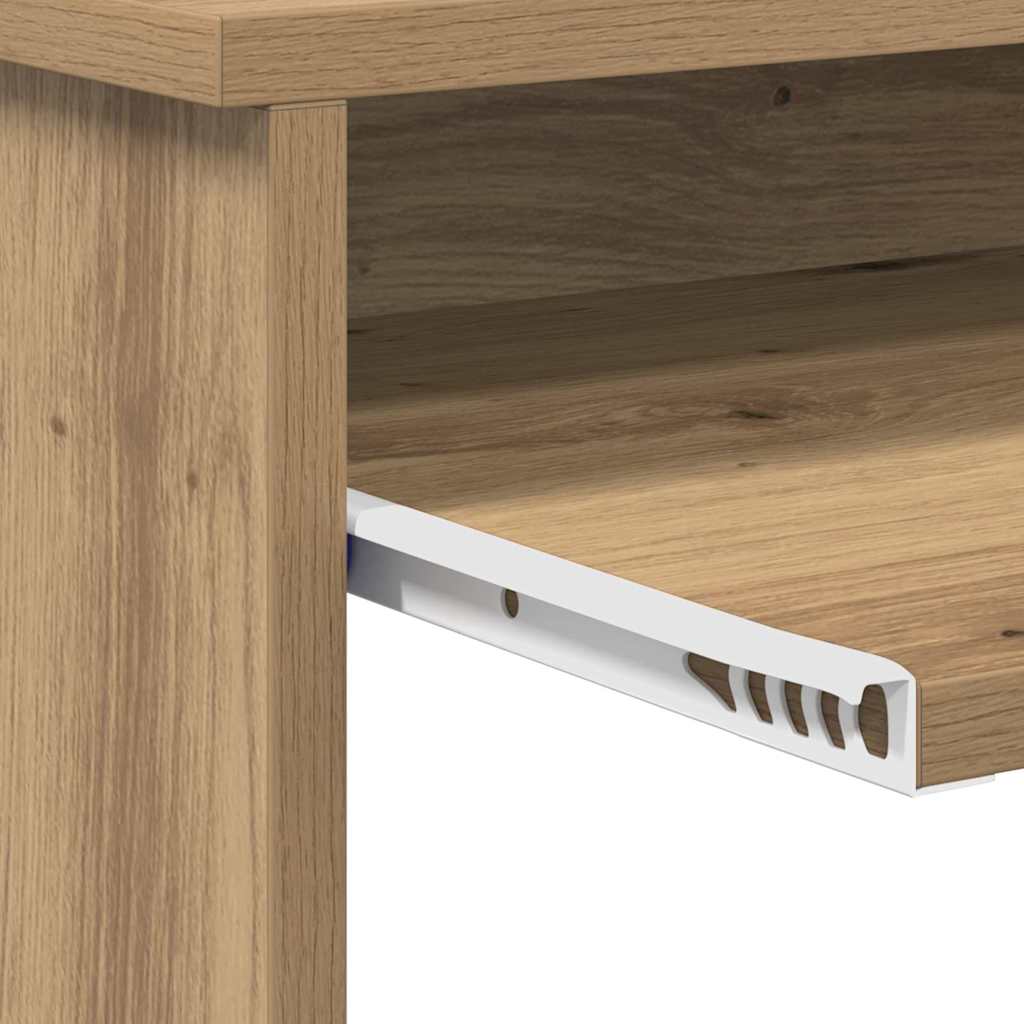 vidaXL Schreibtisch Artisan-Eiche 106 x 41 x 88.5 cm Holzwerkstoff