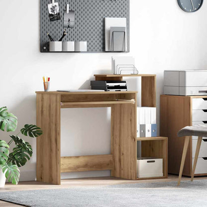 vidaXL Schreibtisch Artisan-Eiche 106 x 41 x 88.5 cm Holzwerkstoff