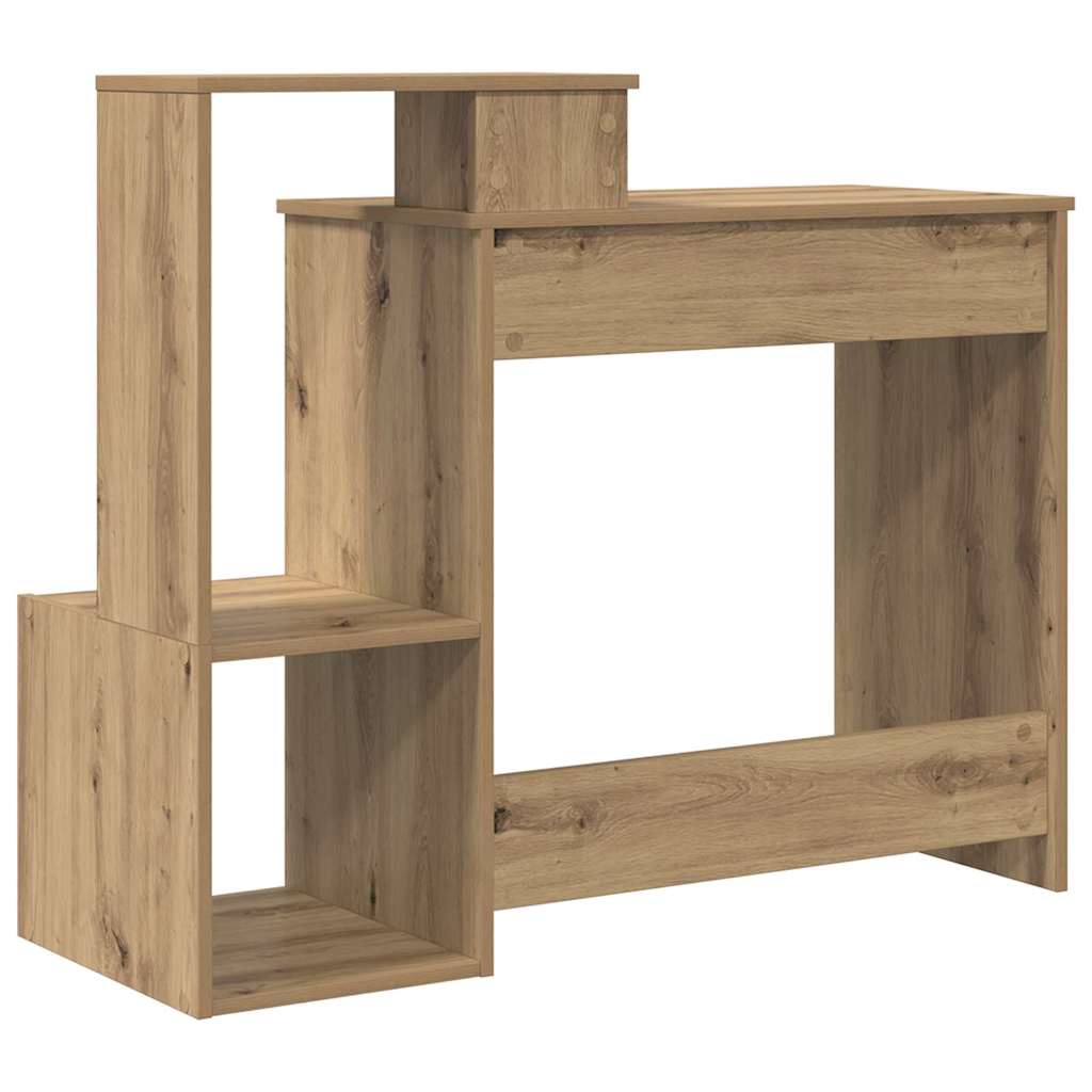 vidaXL Schreibtisch Artisan-Eiche 106 x 41 x 88.5 cm Holzwerkstoff