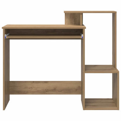 vidaXL Schreibtisch Artisan-Eiche 106 x 41 x 88.5 cm Holzwerkstoff