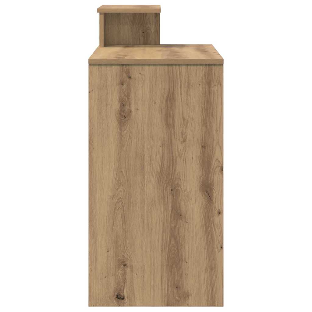 vidaXL Schreibtisch Artisan-Eiche 106 x 41 x 88.5 cm Holzwerkstoff