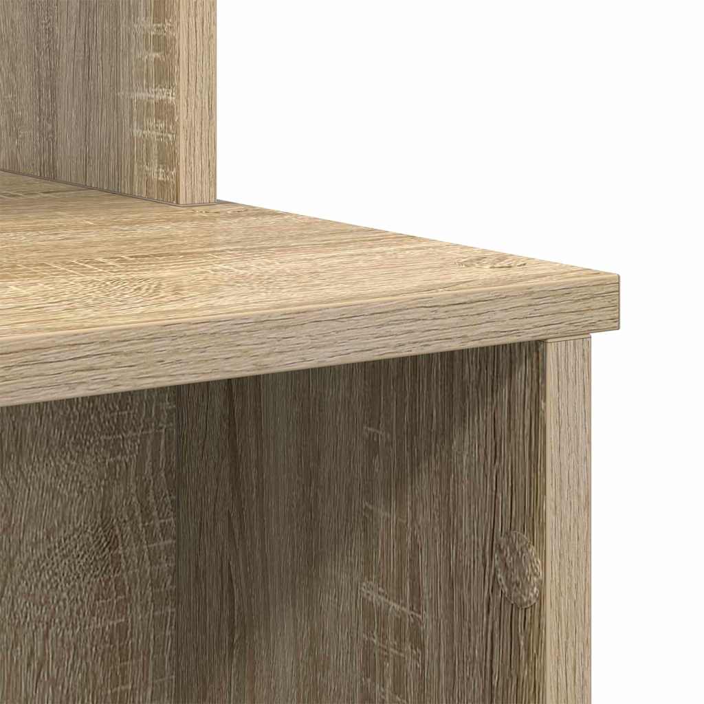 vidaXL Schreibtisch Sonoma-Eiche 120,5 x 44 x 88,5 cm Holzwerkstoff