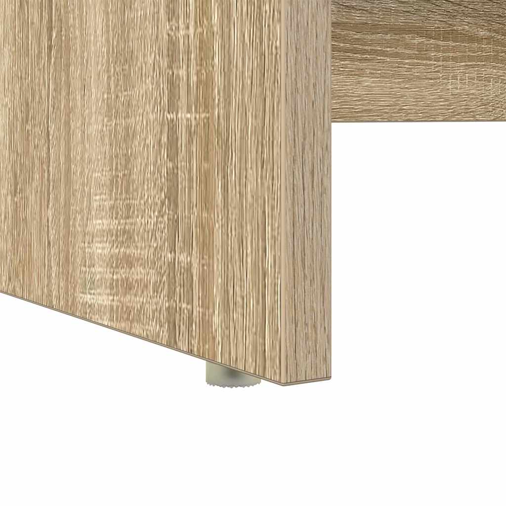 vidaXL Schreibtisch Sonoma-Eiche 120,5 x 44 x 88,5 cm Holzwerkstoff